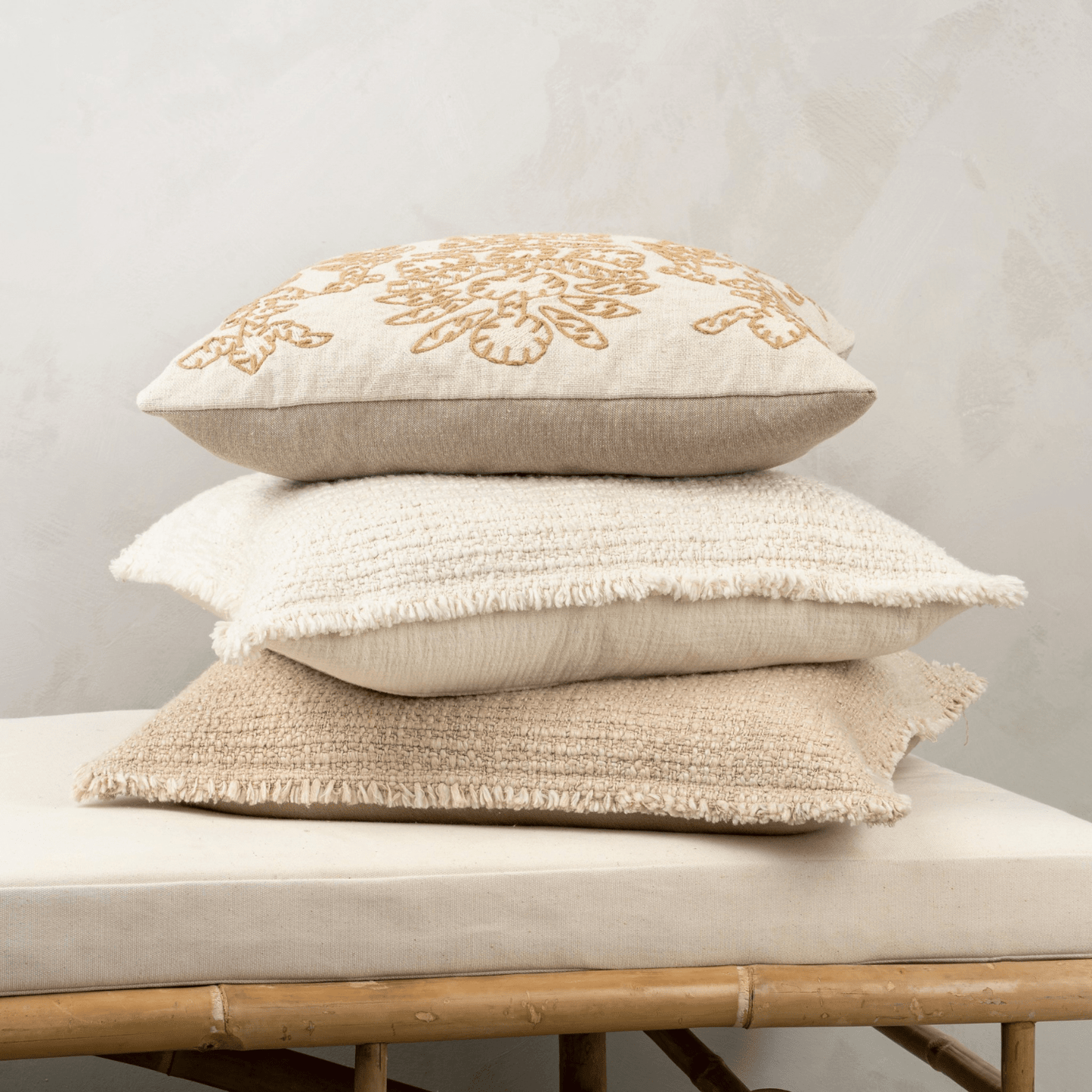 Callisto Natural Linen Pillow - LndmarkClub USA