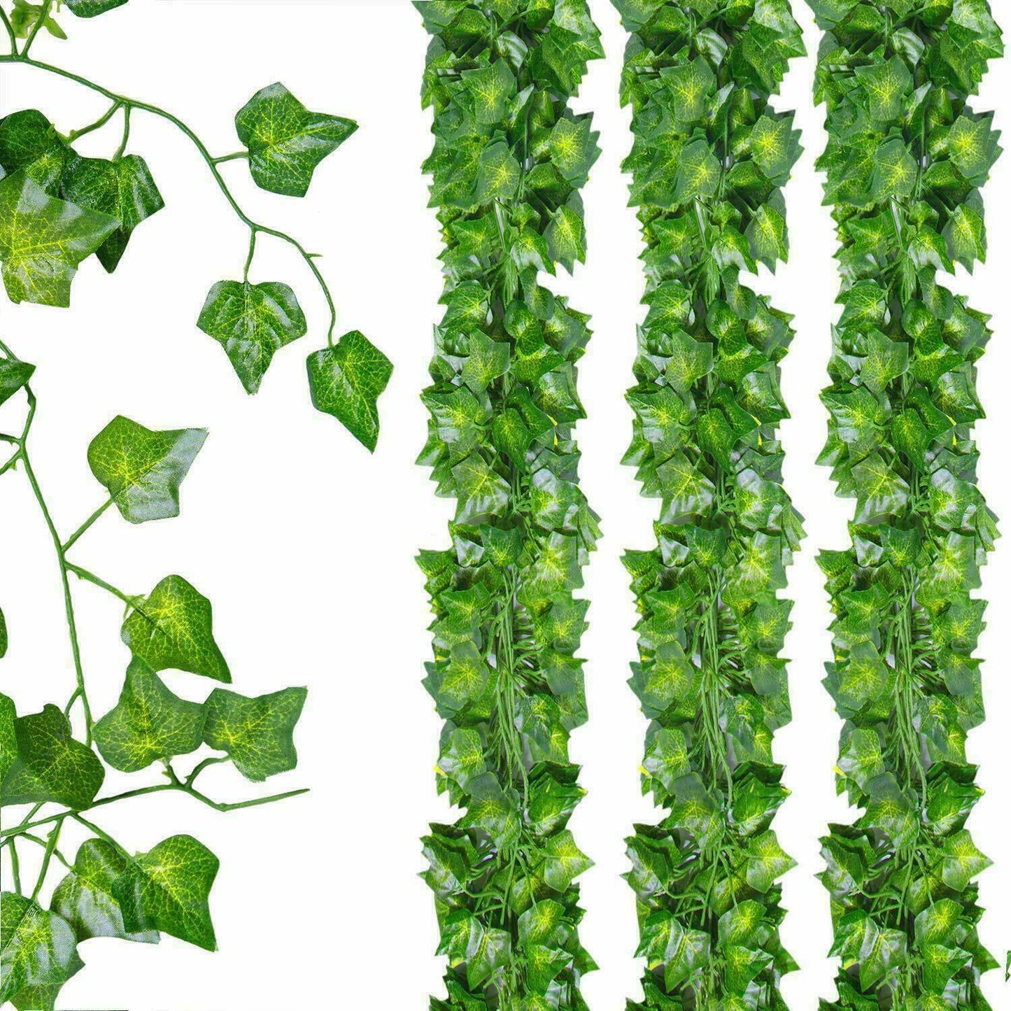 Artificial Ivy Leaf Plants Fake Hanging Garland Plants Vine Home Floral Decor - FREE SHIPPING
