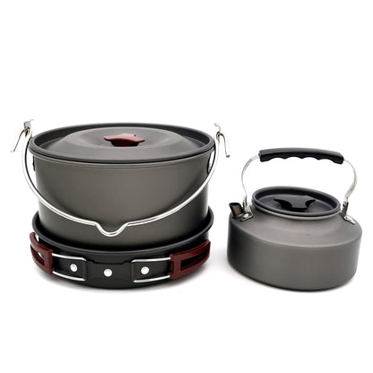 Camping Cookware Set New  Oven Aluminum Pot