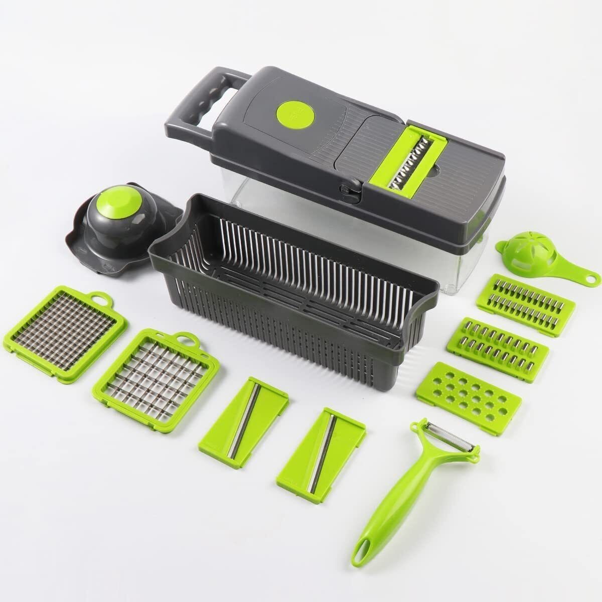 Ultimate 15-in-1 Vegetable Slicer and Chopper with Free Shipping