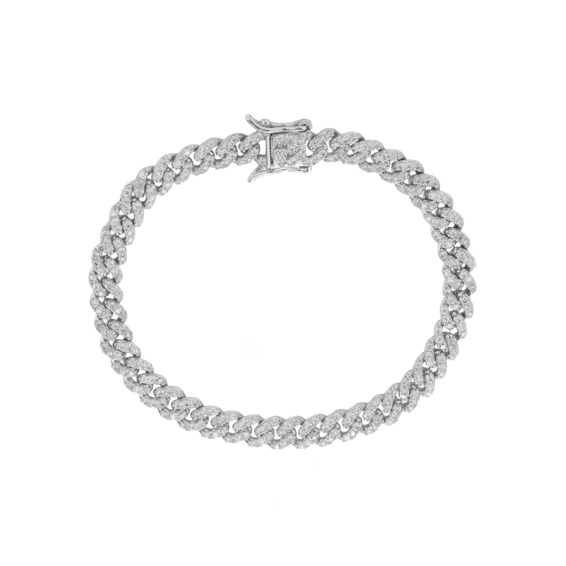 DAINTY DONATELLA SILVER BRACELET - LndmarkClub USA