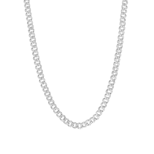 DAINTY DONATELLA SILVER NECKLACE - LndmarkClub USA